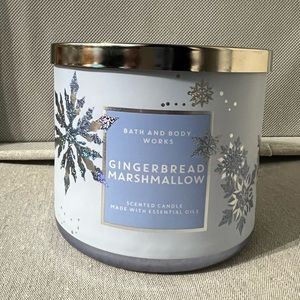 gingerbread marshmallow bath and body works candle